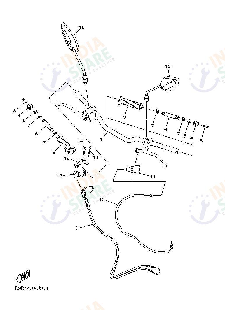 STEERING HANDLE & CABLE